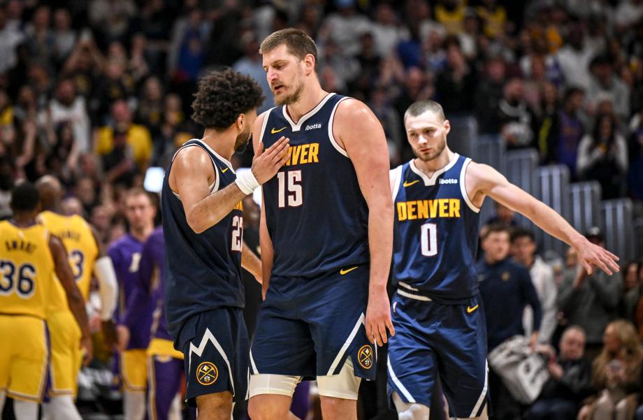 OD体育入口-约基奇28+12+13詹姆斯里程碑 掘金力克湖人